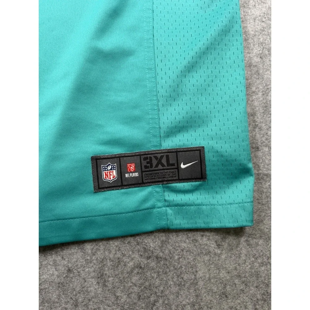 Miami Dolphins Nike On Field Jersey #1 Men's 3XL Aqua NFL Football